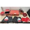 Image 1 : Coca-Cola Collectibles: 2 Insulated Lunch Bags, Hat, Box, 2 Purses, Suitcase, and 3 Pairs of