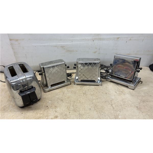 Vintage Electric Toasters, All with Power Cords