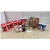 Image 1 : Coca-Cola: Promotional Plastic Cups Polar Bear, Glass Mugs, 6 Pack glass bottles with lids and