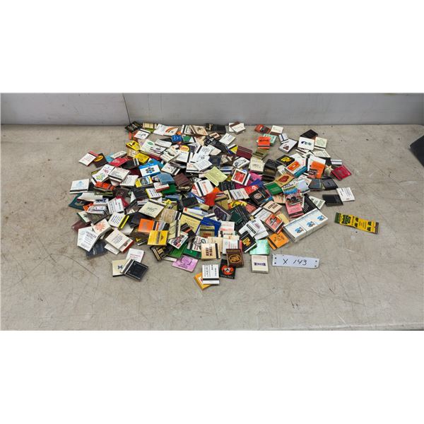 Vintage Matchbook Collection, including Knowles Motel, Blue Street