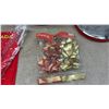 Image 11 : Coca-Cola Advertising Lot: Oval and Santa Trays, Clock, Cart, Tins, Umbrella
