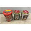 Image 5 : Coca-Cola Advertising Lot: Oval and Santa Trays, Clock, Cart, Tins, Umbrella
