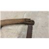 Image 3 : Vintage Bow Saw with Wooden Frame and Metal Blade, Wire Tensioner, and Wooden Crossbars