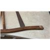 Image 4 : Vintage Bow Saw with Wooden Frame and Metal Blade, Wire Tensioner, and Wooden Crossbars
