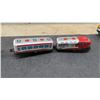 Image 8 : Vintage Schylling "Fireball" Boat, Wind-Up Duck, and 2 Tin Litho Train Cars