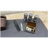 Image 12 : Vintage Shaving and Grooming Lot: Olympic Hair Clippers, Razors, Shaving Brushes