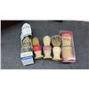 Image 4 : Vintage Shaving and Grooming Lot: Olympic Hair Clippers, Razors, Shaving Brushes
