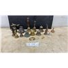 Image 1 : Collection of Bells: Brass Hand Bells, Copper Bells