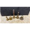 Image 2 : Collection of Bells: Brass Hand Bells, Copper Bells