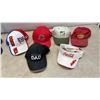 Image 3 : Assorted Hats: Coca-Cola, Costa Rica, USS George Washington CVN-73, Greatest Dad