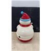 Image 2 : Snowman Ceramic Beverage Dispenser with Lid and Base (4 pieces)