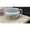 Image 6 : Antique Ceramic Wash Basins and Chamber Pot