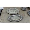 Image 2 : Silverplate Trays, Bowls, and Serving Pieces, Including Candelabra, Creamer, Sugar Bowl