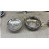 Image 4 : Silverplate Trays, Bowls, and Serving Pieces, Including Candelabra, Creamer, Sugar Bowl