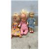 Image 8 : Collection of Dolls, Plush Toys, and Red Fanny Packs; Including Mickey Mouse and E.T. Plush Toys