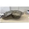 Image 2 : Vintage Aluminum Pot and Lid, 2 Aluminum Teapots