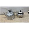 Image 5 : Vintage Aluminum Pot and Lid, 2 Aluminum Teapots