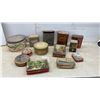 Image 1 : Assorted Vintage Tea and Biscuit Tins: Peek Freans Martini Cracker Biscuits, Lipton's