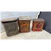 Image 2 : Assorted Vintage Tea and Biscuit Tins: Peek Freans Martini Cracker Biscuits, Lipton's