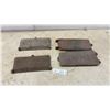 Image 1 : Four Cast Iron Tractor Tool Box Covers: Two Frost and Wood, Smith's Falls, Canada; Two (M-H)