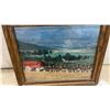 Image 4 : Budweiser Anheuser-Busch Clydesdales Framed Print, 14 × 16 1/2”