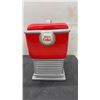 Image 3 : Coca-Cola Ceramic Cookie Jar and Lid, Dispenser Design, “Have a Coke”