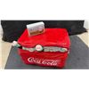 Image 4 : Coca-Cola Cooler Cookie Jar with Radio and Bottles