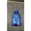 Image 7 : Collection of Cobalt Blue Glass Bottles Including Genuine Phillips' Milk of Magnesia