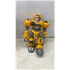 Image 5 : Assorted Action Figures and Robot Toys: Iron Man, Yellow Power Ranger, Bumblebee-Style Robot