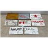 Image 1 : Collection of 8 Vintage Wooden Business Signs: Carisma, B-Tween Boutique, The Uniform Set and More