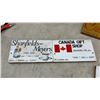 Image 2 : Collection of 8 Vintage Wooden Business Signs: Carisma, B-Tween Boutique, The Uniform Set and More
