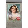 Image 3 : Four Coca-Cola Advertising Tin Signs: "Yes" Bikini Girl, Fisherman and Dog, Pin-Up Girl, and Gas