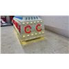 Image 3 : Vintage Coca-Cola Light-Up Sign with Red and Blue Plastic Pegs, and Power Cord, 6 × 18 d 6”