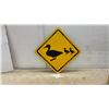 Image 1 : Ducks Unlimited Canada Duck Crossing Sign, 18 × 18”