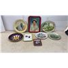 Image 1 : Assorted Decorative Trays: Queen Elizabeth II, Prince Philip, Grand Ole Opry, Fort McMurray