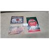 Image 1 : Three Tin Signs: Volkswagen Bus, Busted Knuckle Garage, and Sinclair Opaline