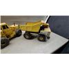 Image 3 : Vintage Tonka Pressed Steel Dump Truck, Front-End Loader, and Grader