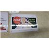Image 4 : Lot of Four Coca-Cola Reproduction Tin Advertising Signs, Santa Coke Time and Play Refreshed