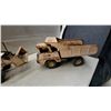 Image 4 : Vintage Tonka Mighty Construction Toys, Grader, Front-End Loader, and Bottom-Dump Truck