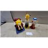 Image 1 : M&M's Collectible Candy Dispensers Including Yellow "Couch Potato" Figure