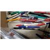 Image 9 : Large Assortment of Assorted Ballpoint Pens, Rollerball Pens, Markers, Mechanical Pencils and More