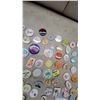 Image 5 : Large Collection of Vintage Promotional and Souvenir Pin-Back Buttons, 1970s-2000s