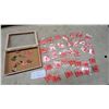 Image 1 : Coca-Cola Olympic Games Collectible Pin Collection Featuring 1988 Calgary and Seoul in Wooden Case