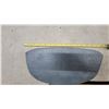 Image 3 : Vintage Broad Axe / Hewing Axe with Asymmetrical Grey Head and Wooden Handle