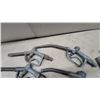 Image 3 : Lot of Vintage Manual Fuel Nozzles, Gas Station Pump Handles, Assorted Styles