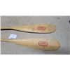 Image 2 : Pair of Vintage Elgin Simpsons-Sears Wooden Canoe Paddles