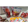 Image 3 : Coca-Cola Collectibles Lot: Classic Cans, Straw Dispensers, Ice Bucket, Tins, Magnets
