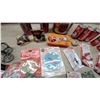 Image 8 : Coca-Cola Collectibles Lot: Classic Cans, Straw Dispensers, Ice Bucket, Tins, Magnets