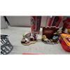 Image 9 : Coca-Cola Collectibles Lot: Classic Cans, Straw Dispensers, Ice Bucket, Tins, Magnets