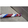 Image 4 : Traditional Barber Pole with Spiraling Red, White, and Blue Stripes and Rounded Ends home made